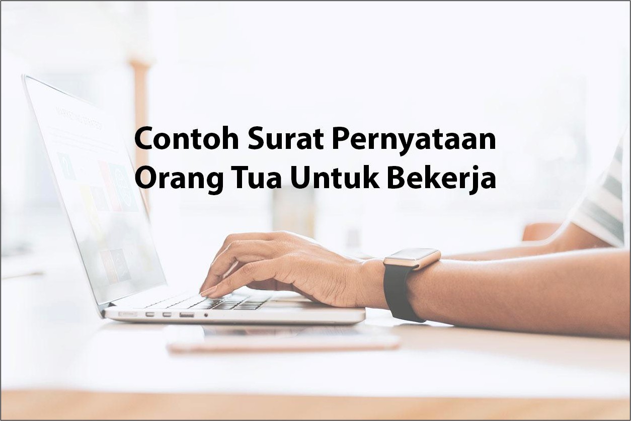 Contoh Surat Izin Tertulis Dari Orang Tua Untuk Sekolah