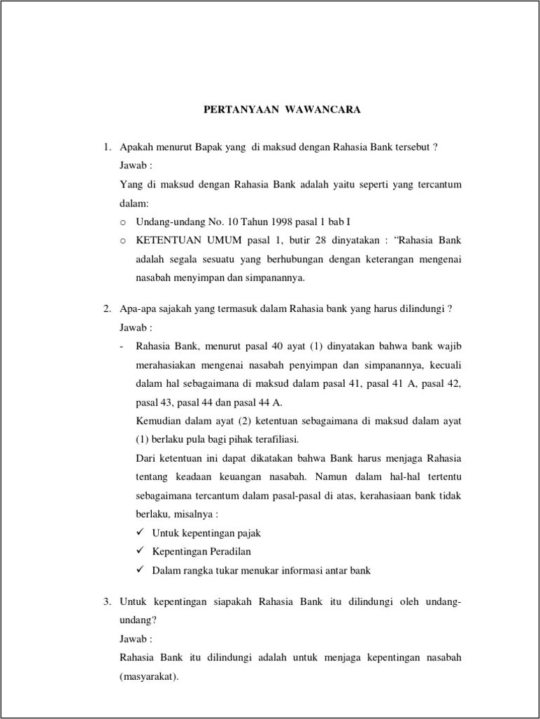 Contoh Surat Izin Usaha Rahasia