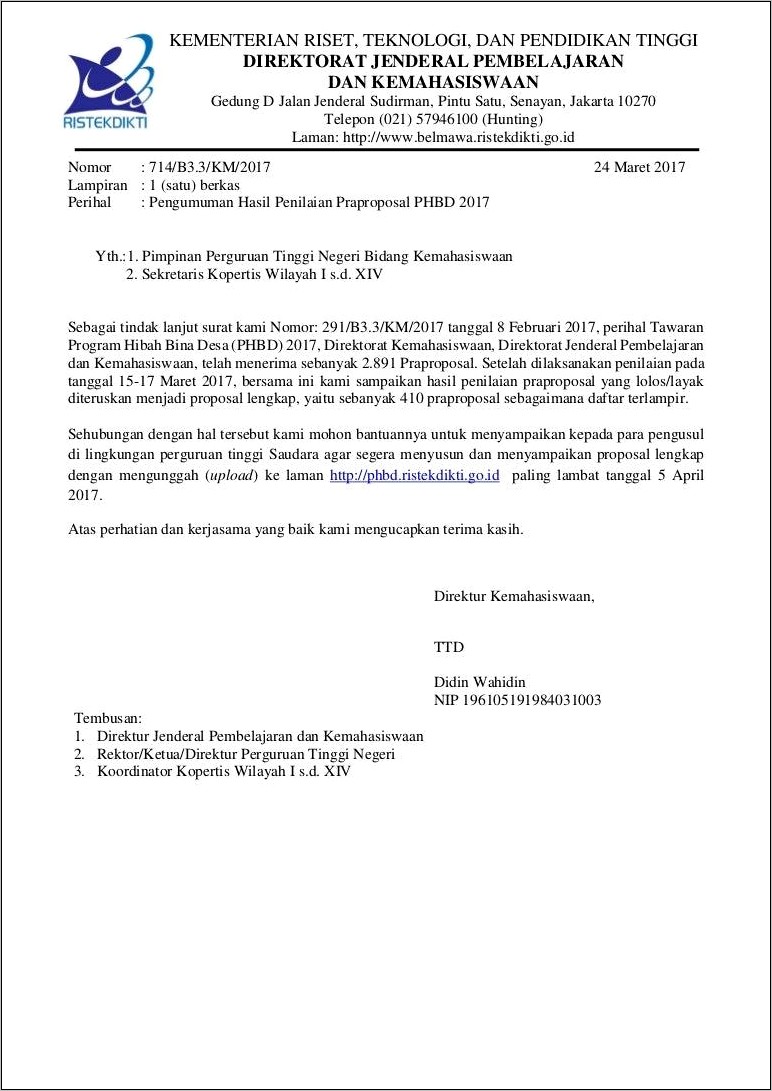 Contoh Surat Izin Wawancara Dari Kampus Universitas Bengkulu Ke Sekolah