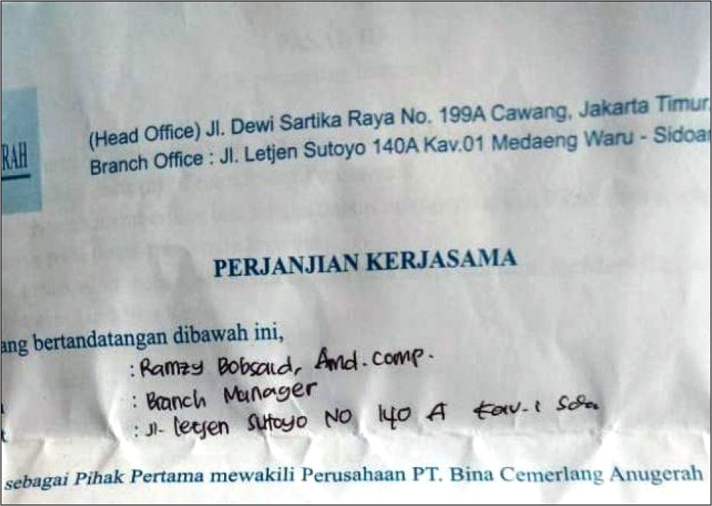 Contoh Surat Ke Perusahaan Tanya Gaji Ditahan