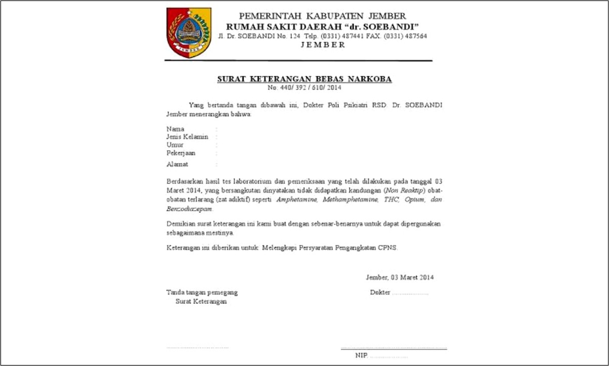 Contoh Surat Kehilangan Kartu Bpjs Ketenagakerjaan Dari Perusahaan