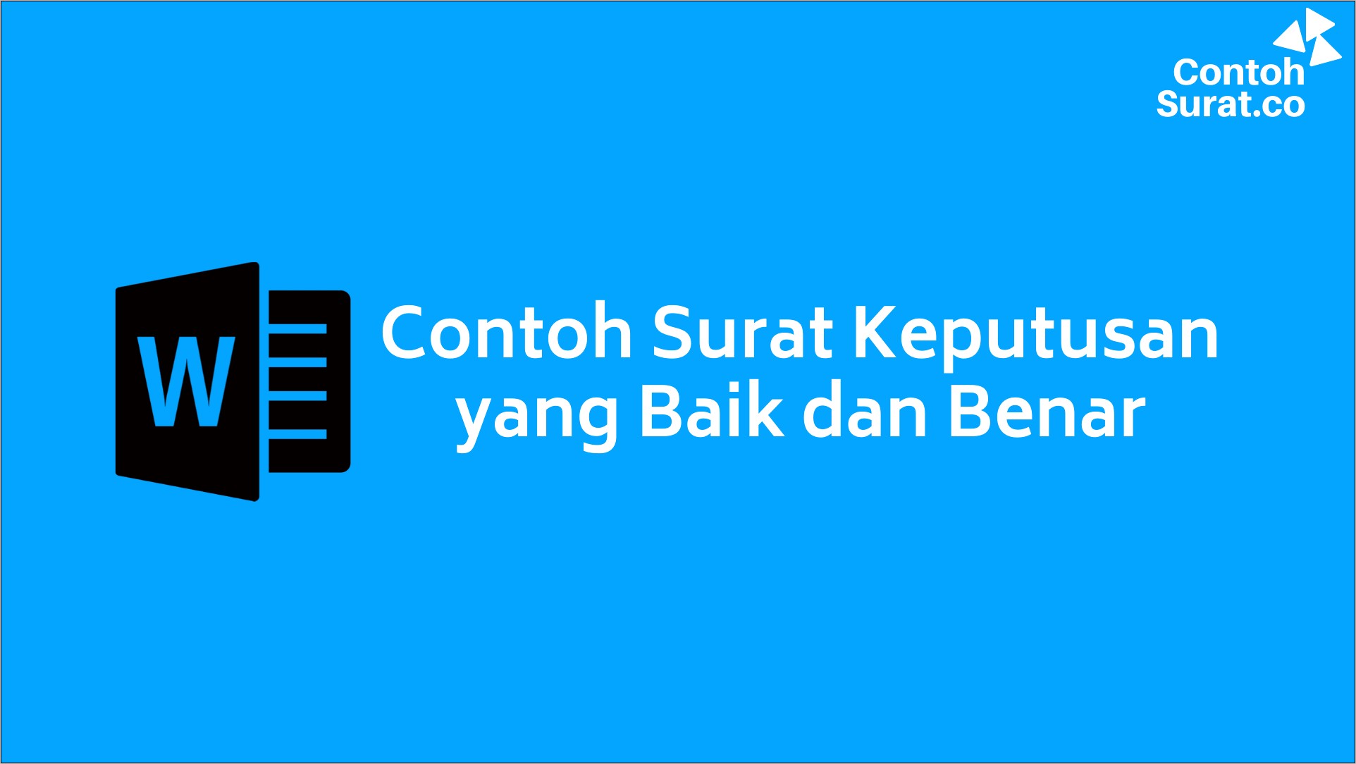 Contoh Surat Keputusan Penetapan Direktur Perusahaan