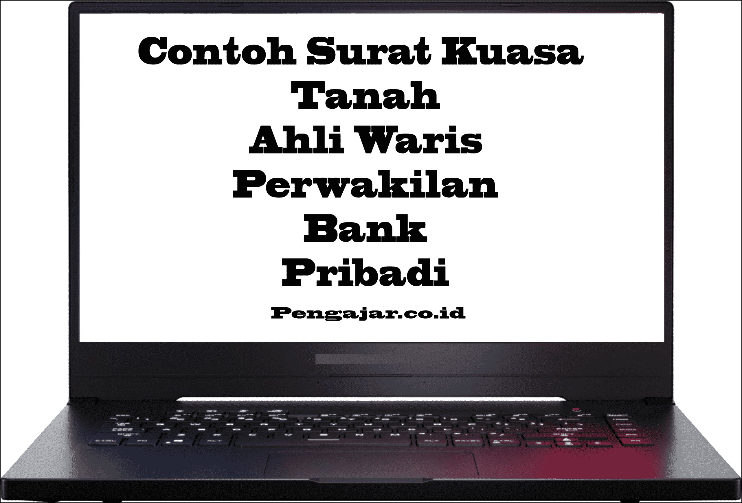 Contoh Surat Kuasa Perusahaan Bank