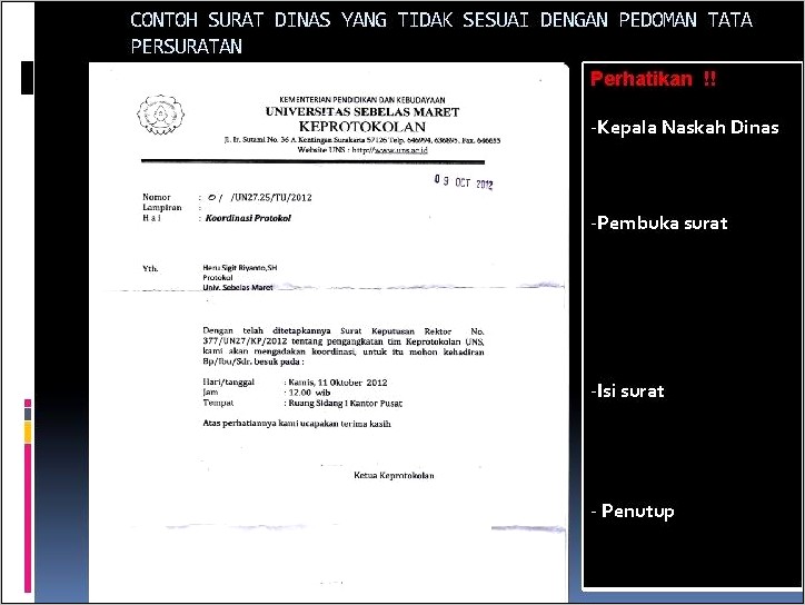 Contoh Surat Naskah Dinas Penetapan