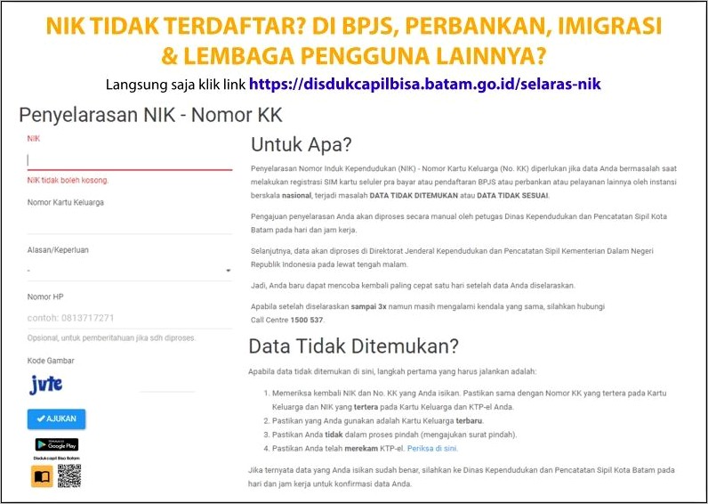 Contoh Surat Nomor Register Perusahaan