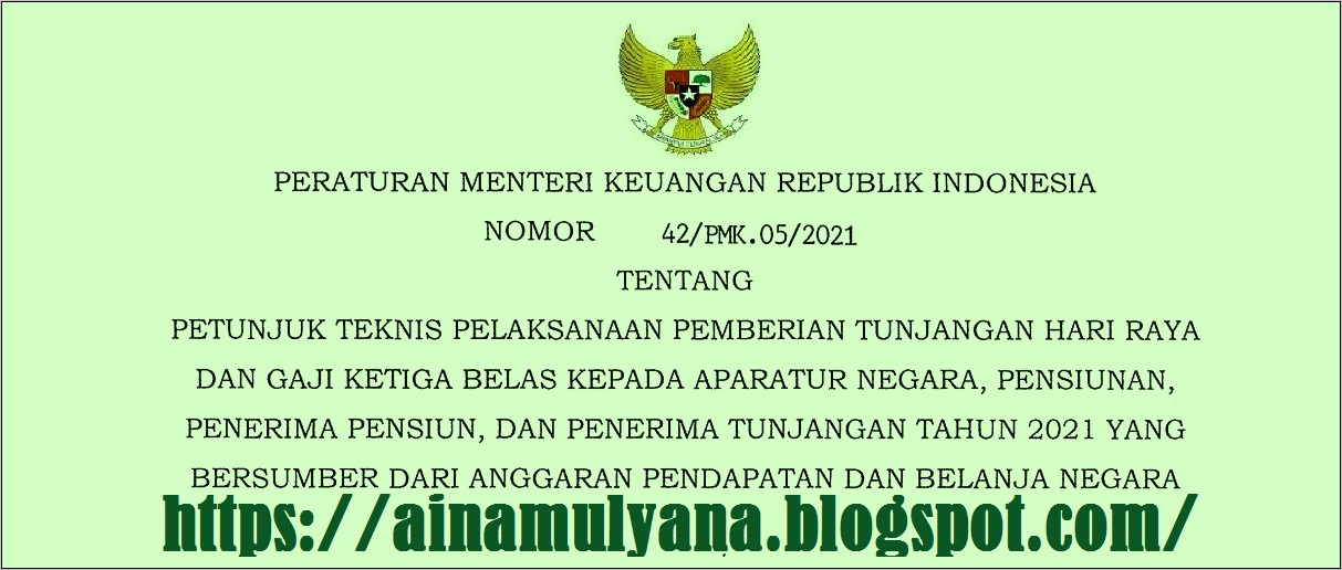 Contoh Surat Nota Dinas Kepmen No 42 Tahun 2016