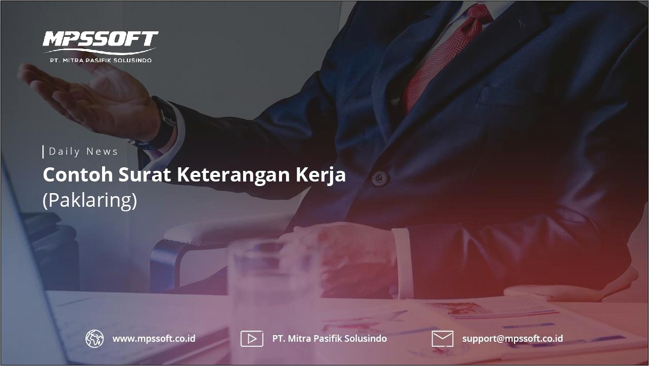 Contoh Surat Paklaring Perusahaan