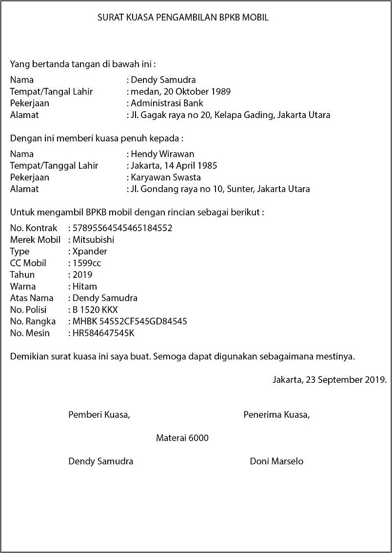 Contoh Surat Pengantar Dinas Memasukan Produk Ke Minimarkat