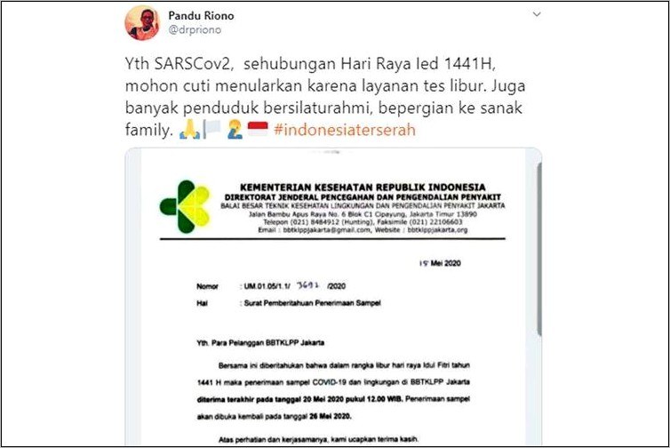 Contoh Surat Pengumuman Dari Perusahaan Untuk Karyawan