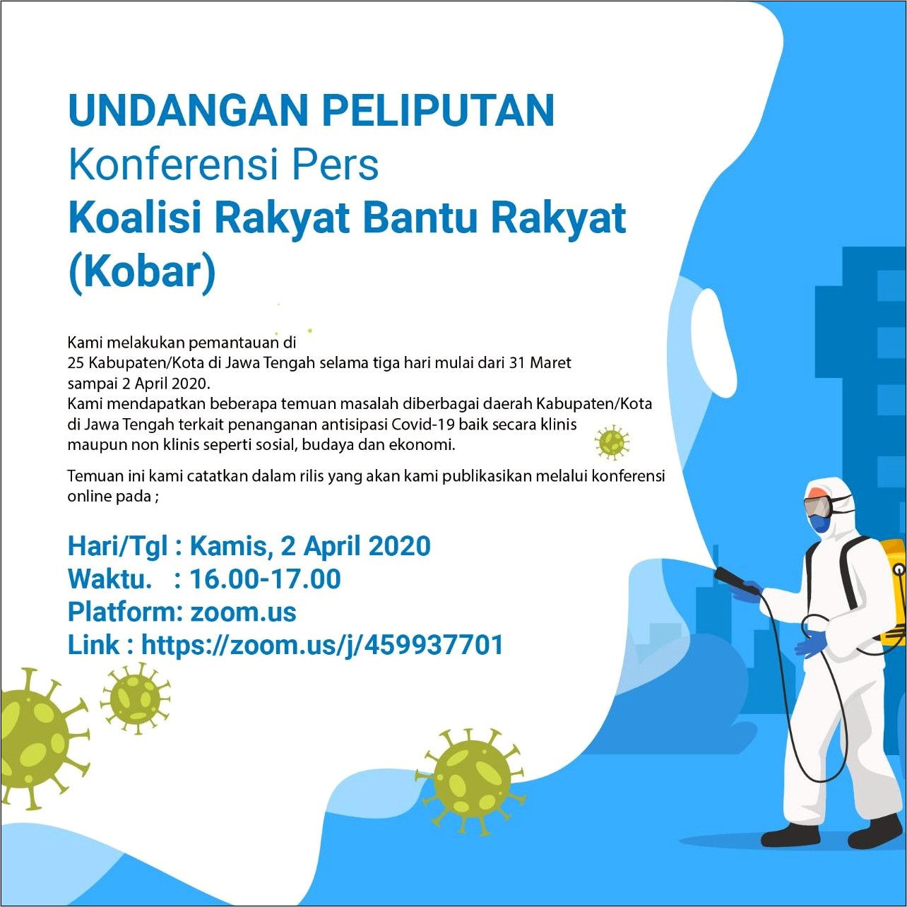 Contoh Surat Penolakan Undangan Konferensi