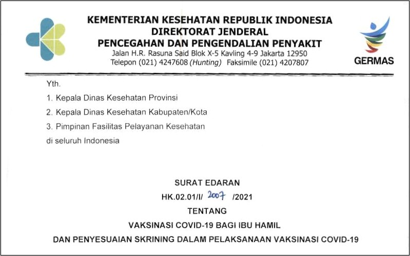 Contoh Surat Penundaan Undangan