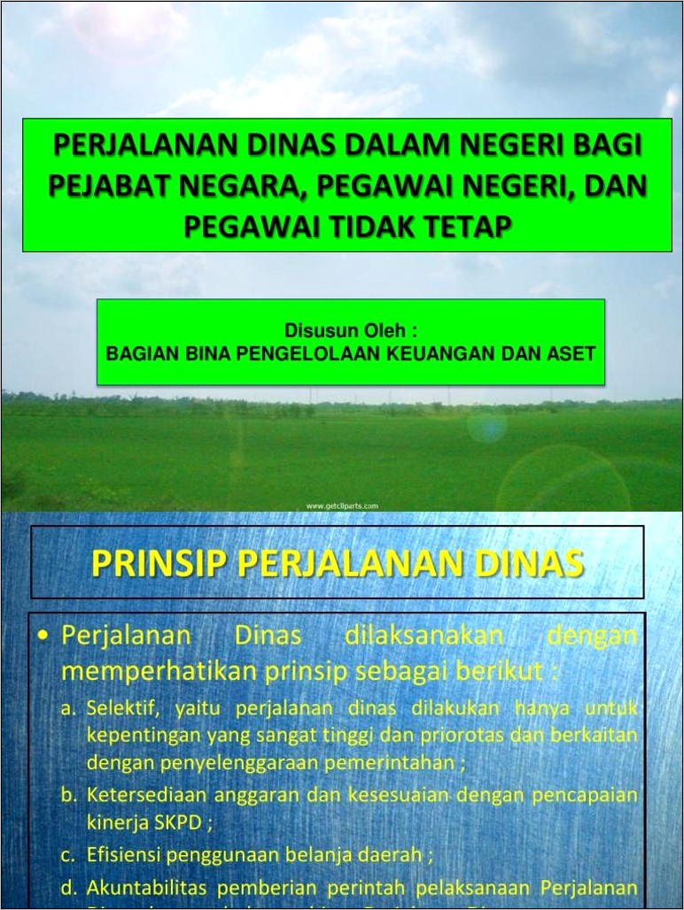 Contoh Surat Perjalan Dinas Pns Yang Sudah Ditanda Tangani