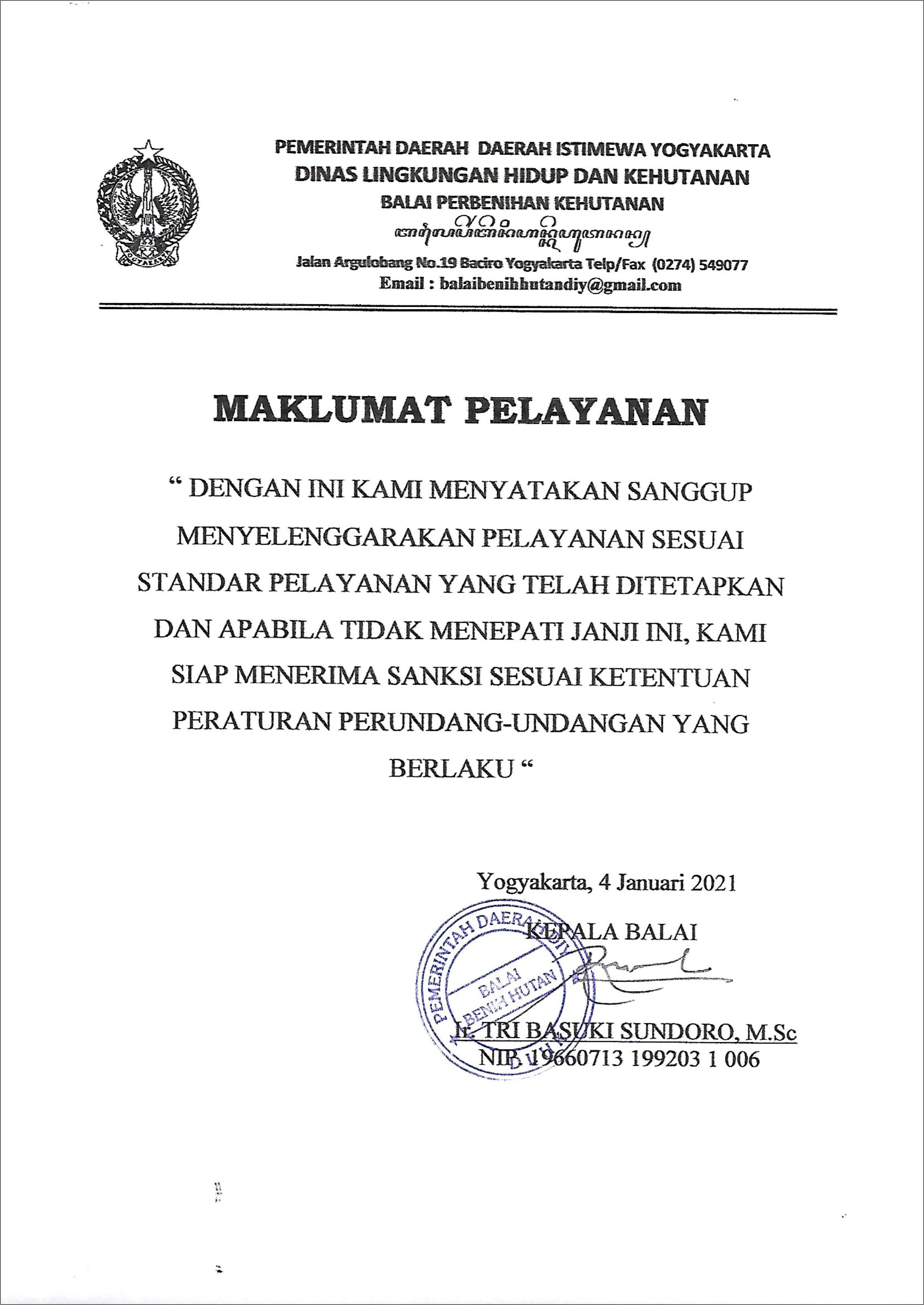 Contoh Surat Permintaan Tanaman Di Dinas Kehutanan