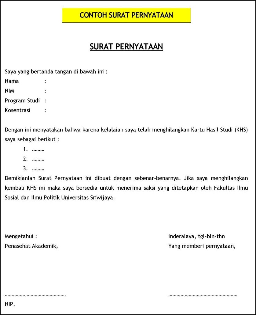 Contoh Surat Permohonan Pengapdian Guru