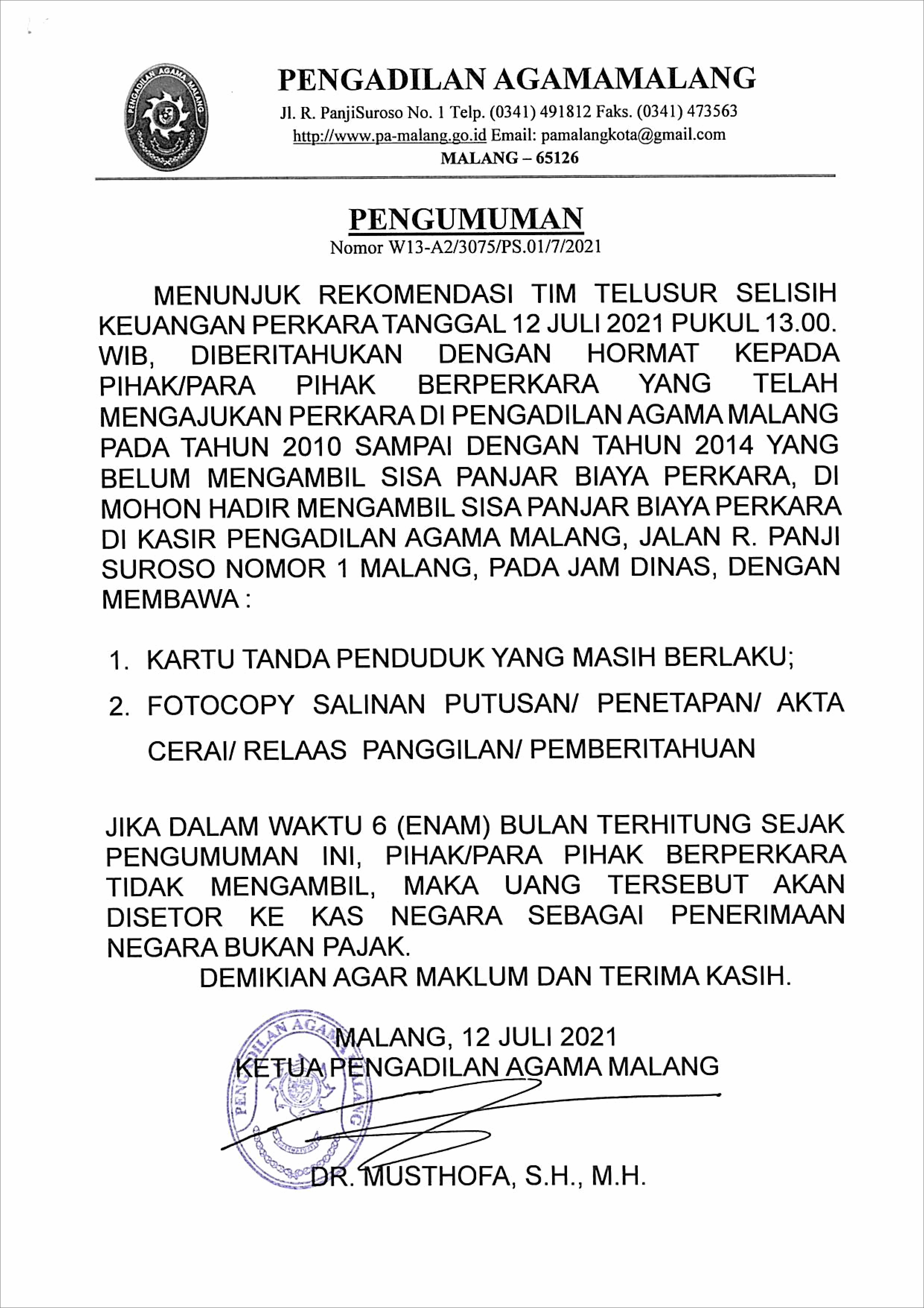 Contoh Surat Permohonan Pengiriman Delegasi