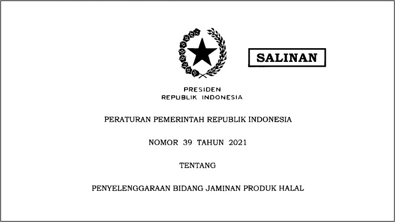 Contoh Surat Permohonan Pengurusan Sertifikasi Halal
