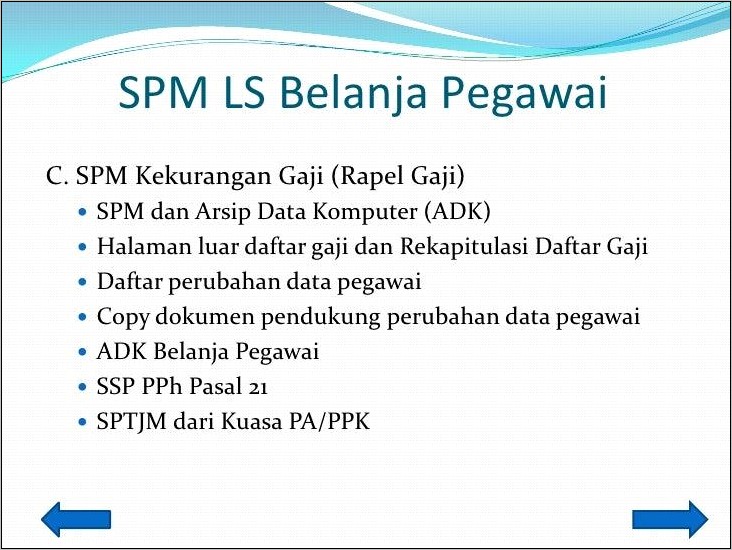 Contoh Surat Permohonan Rapelan Gaji