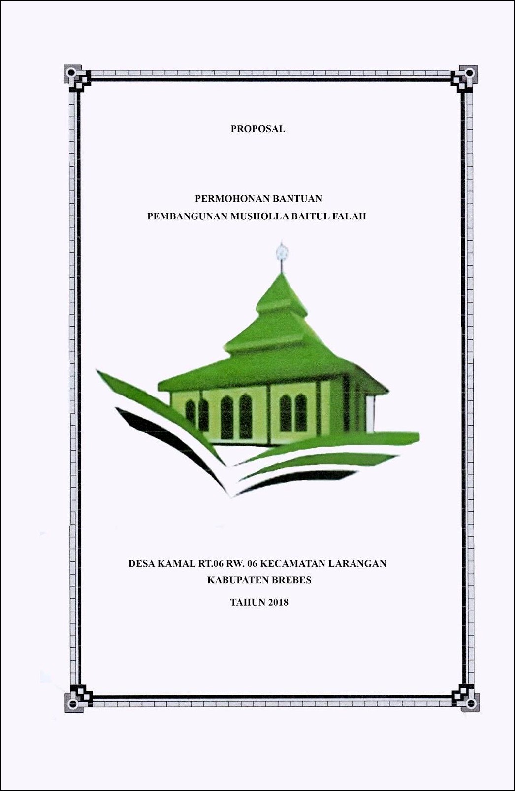 Contoh Surat Permohonan Sarana Masjid Ke Perusahaan