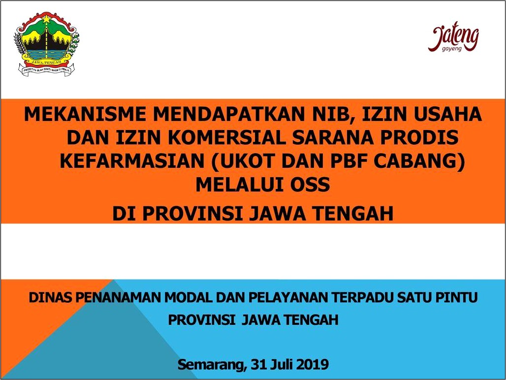 Contoh Surat Permohonan Sipa Ke Dpmptsp Kota Semarang