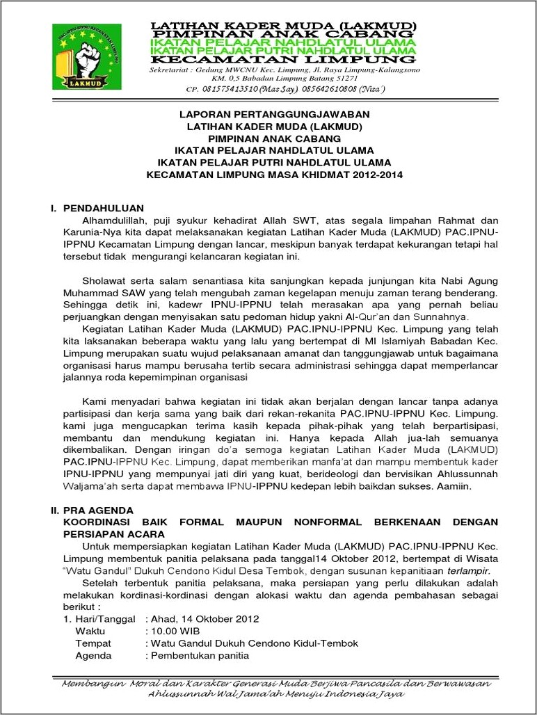 Contoh Surat Permohonan Untuk Instruktur Acara Makesta