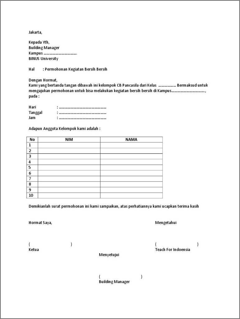 Contoh Surat Permohonan Untuk Mendaftarkan Customer Baru Ke Erp Sap