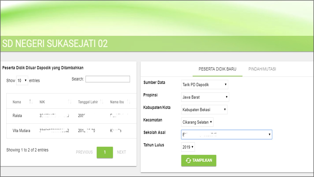 Contoh Surat Permohonan Verifikasi Data Siswa Di Pdsp