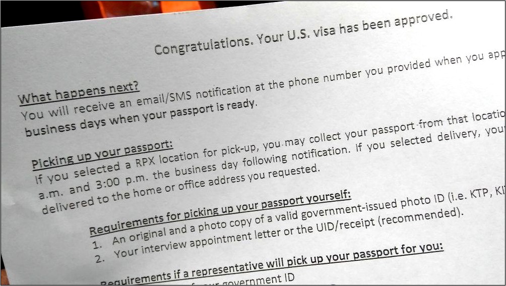 Contoh Surat Permohonan Visa Kunjungan Bisnis