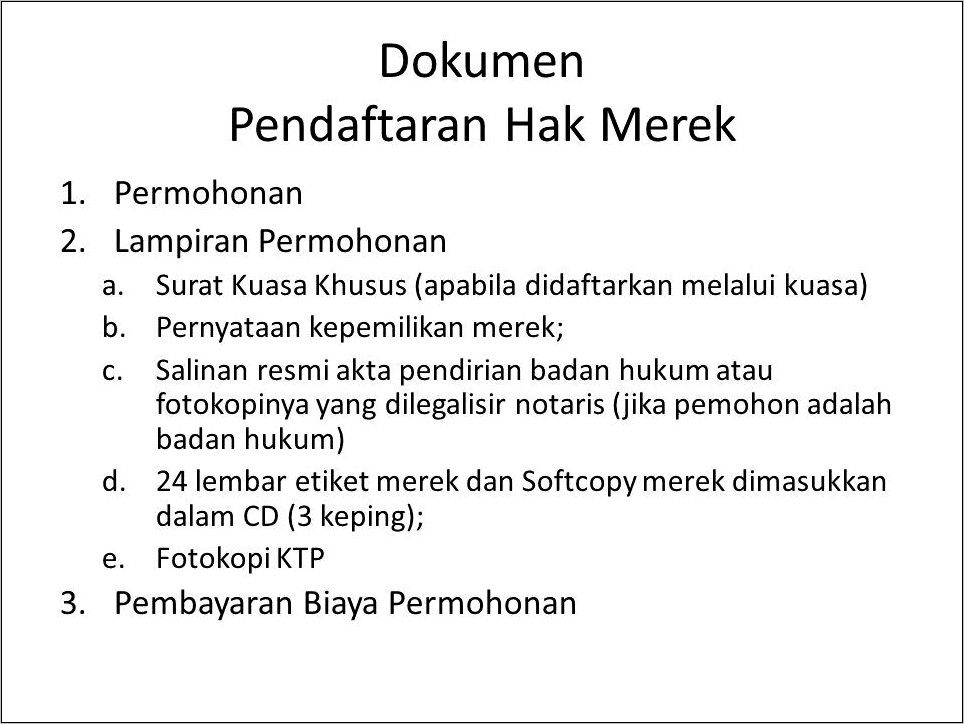 Contoh Surat Pernyataan Pengajuan Hki