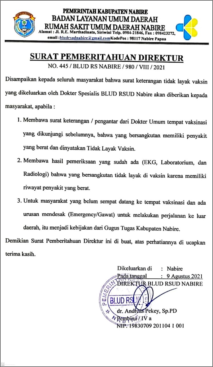 Contoh Surat Pernyataan Sudah Mampu