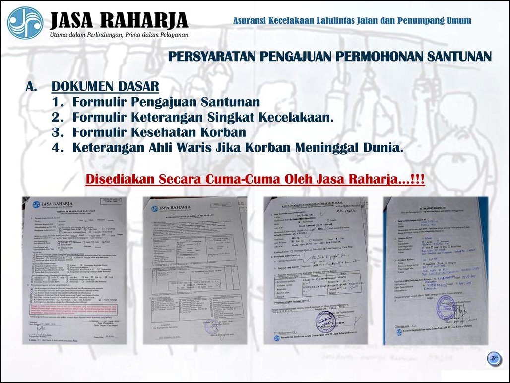 Contoh Surat Pernyataan Tabrakan