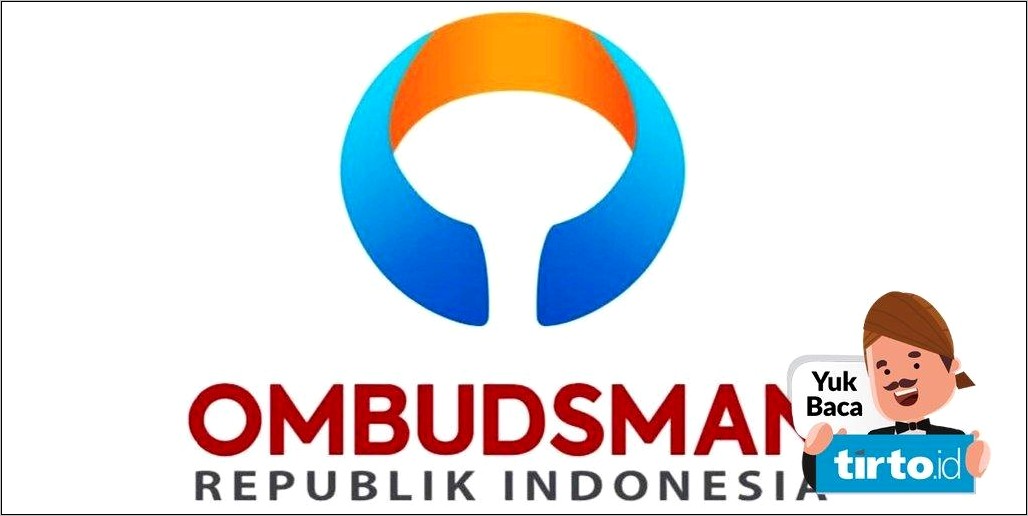 Contoh Surat Pernyataan Untuk Ombudsman