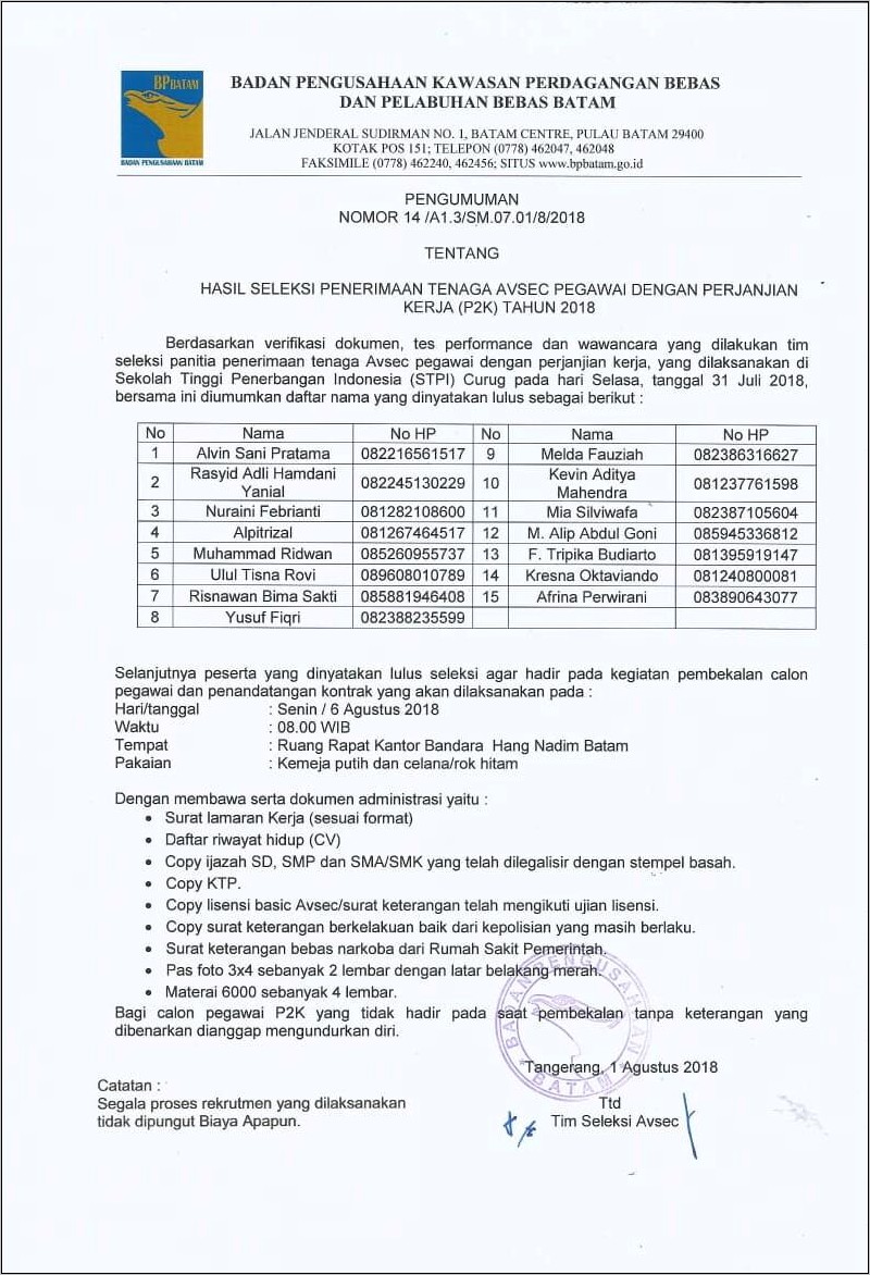 Contoh Surat Petisi Perusahaan