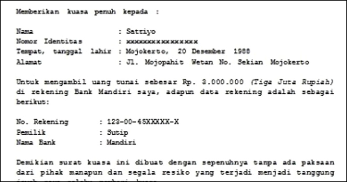 Contoh Surat Serah Terima Ijazah Ke Perusahaan