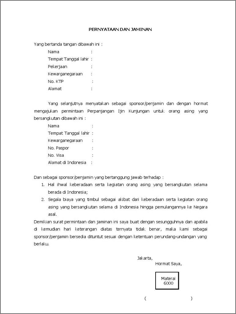 Contoh Surat Sponsor Dari Perusahaan