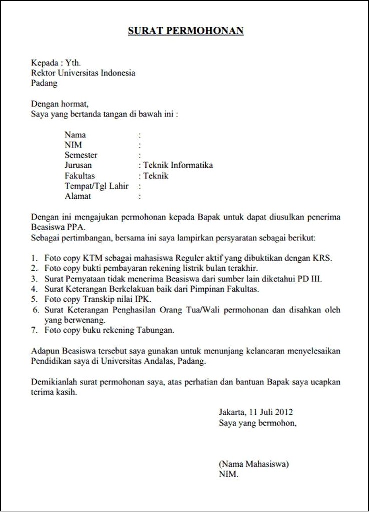 Contoh Surat Sponsor Perusahaan Bahasa Inggris