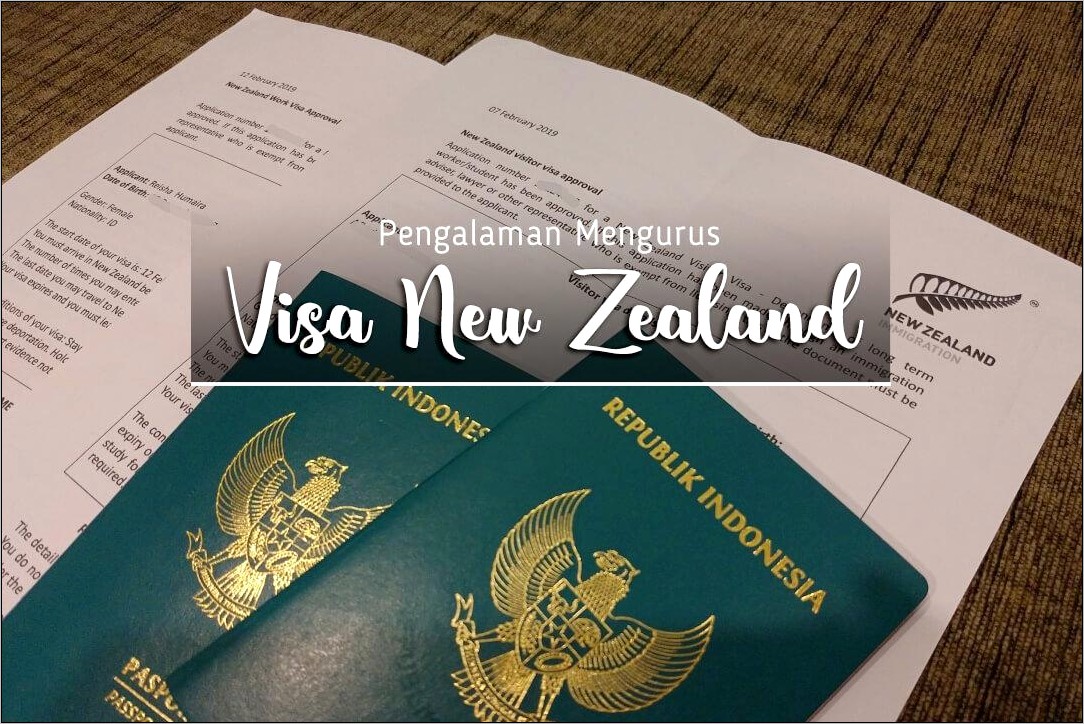 Contoh Surat Sponsor Perusahaan Untuk Visa New Zealand