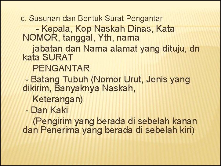 Contoh Surat Tugas Mewakili Pada Tata Naskah Dinas