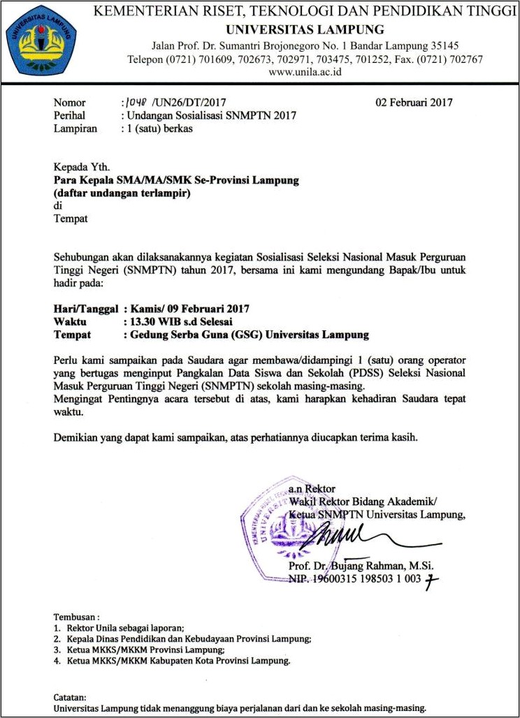 Contoh Surat Undangan 17 Agustus