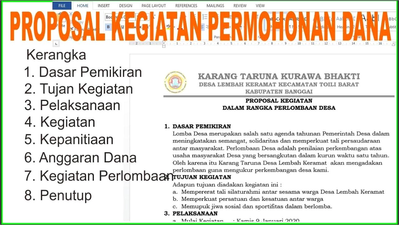 Contoh Surat Undangan Acara Karang Taruna Ke Dpr