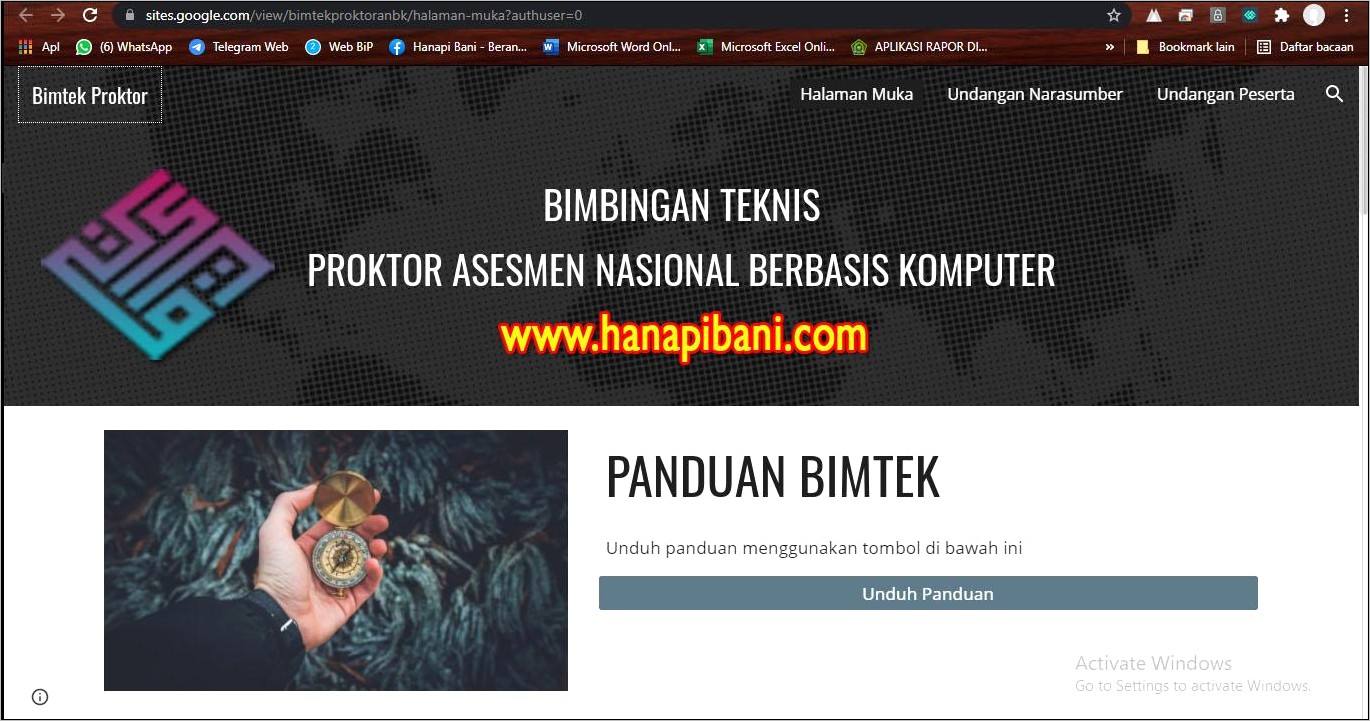 Contoh Surat Undangan Bimtek Analis Jabatan