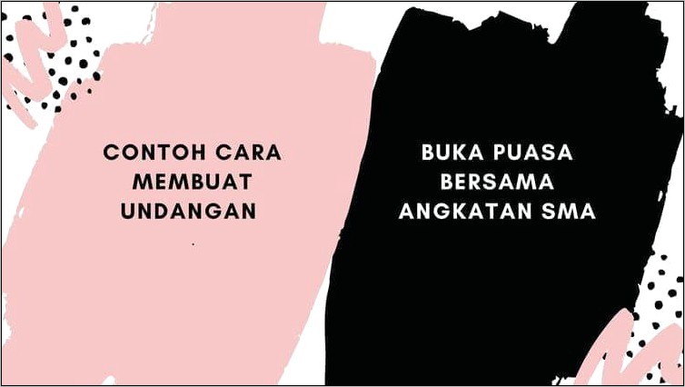 Contoh Surat Undangan Buka Bersama Dengan Seluruh Ekstrakulikuker