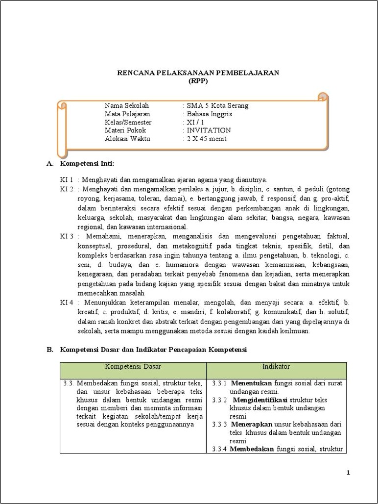 Contoh Surat Undangan Dalam Bahasa Inggris Dan Strukturnya