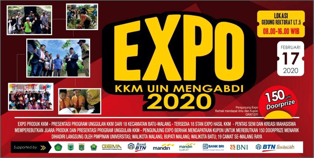 Contoh Surat Undangan Expo Universitas