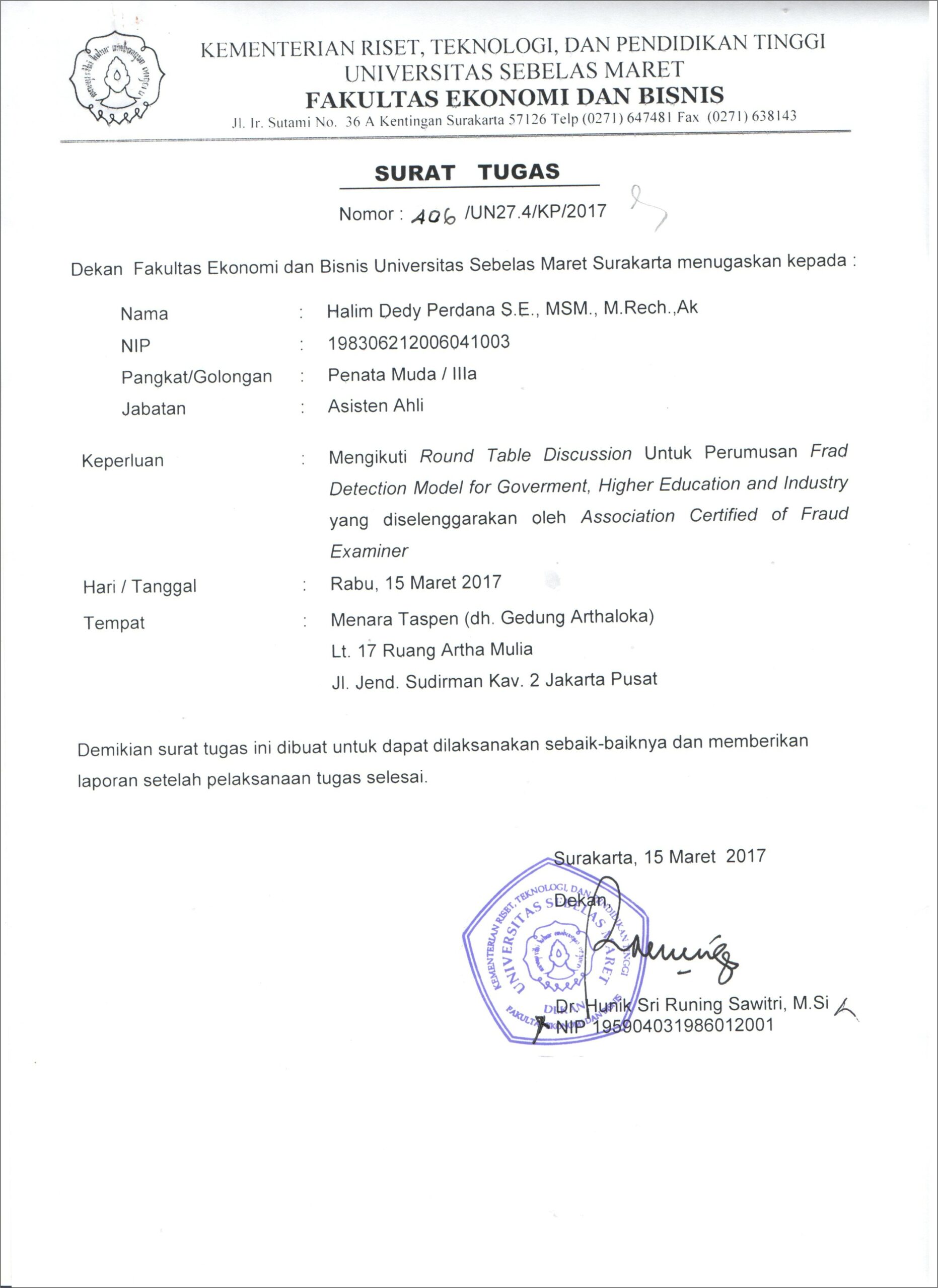 Contoh Surat Undangan Hipmi Jakarta