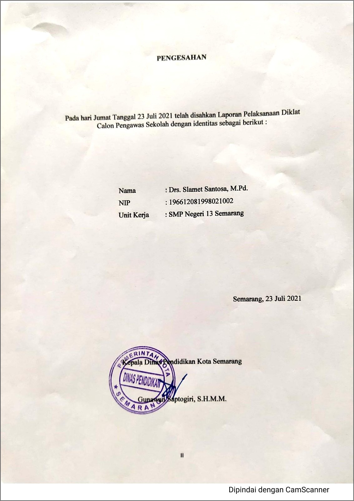 Contoh Surat Undangan Kegiatan Uji Kompetensi Kepala Sekolah