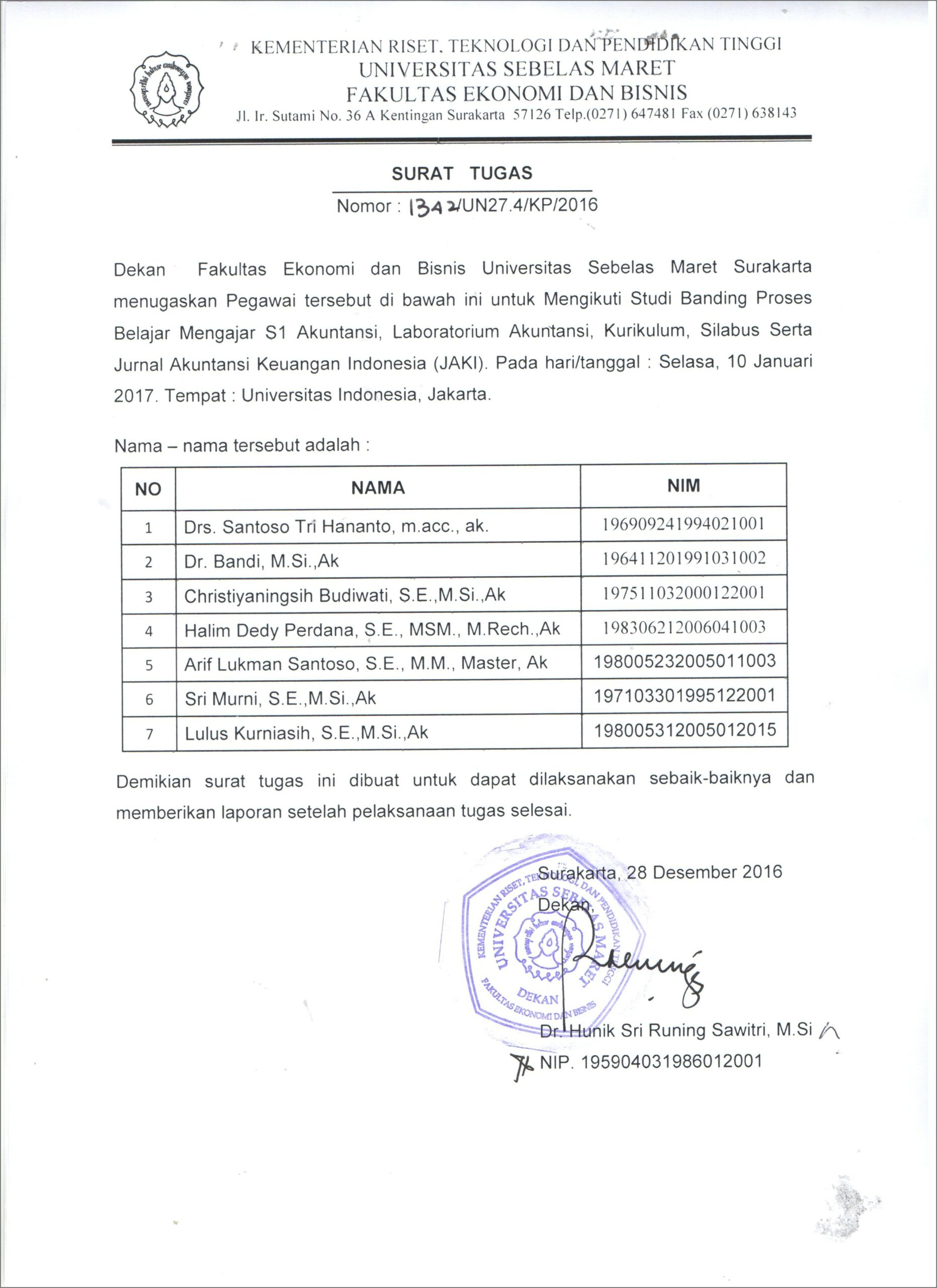 Contoh Surat Undangan Kunjungan Ke Laboratorium