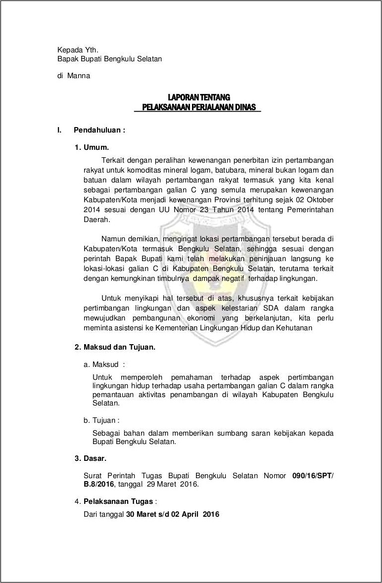 Contoh Surat Undangan Kunjungan Ke Tambang Batu Bara