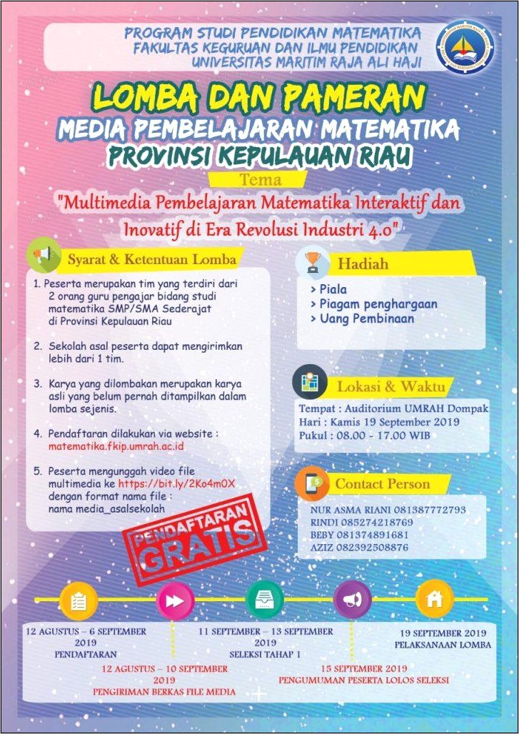 Contoh Surat Undangan Lomba Pustakawan