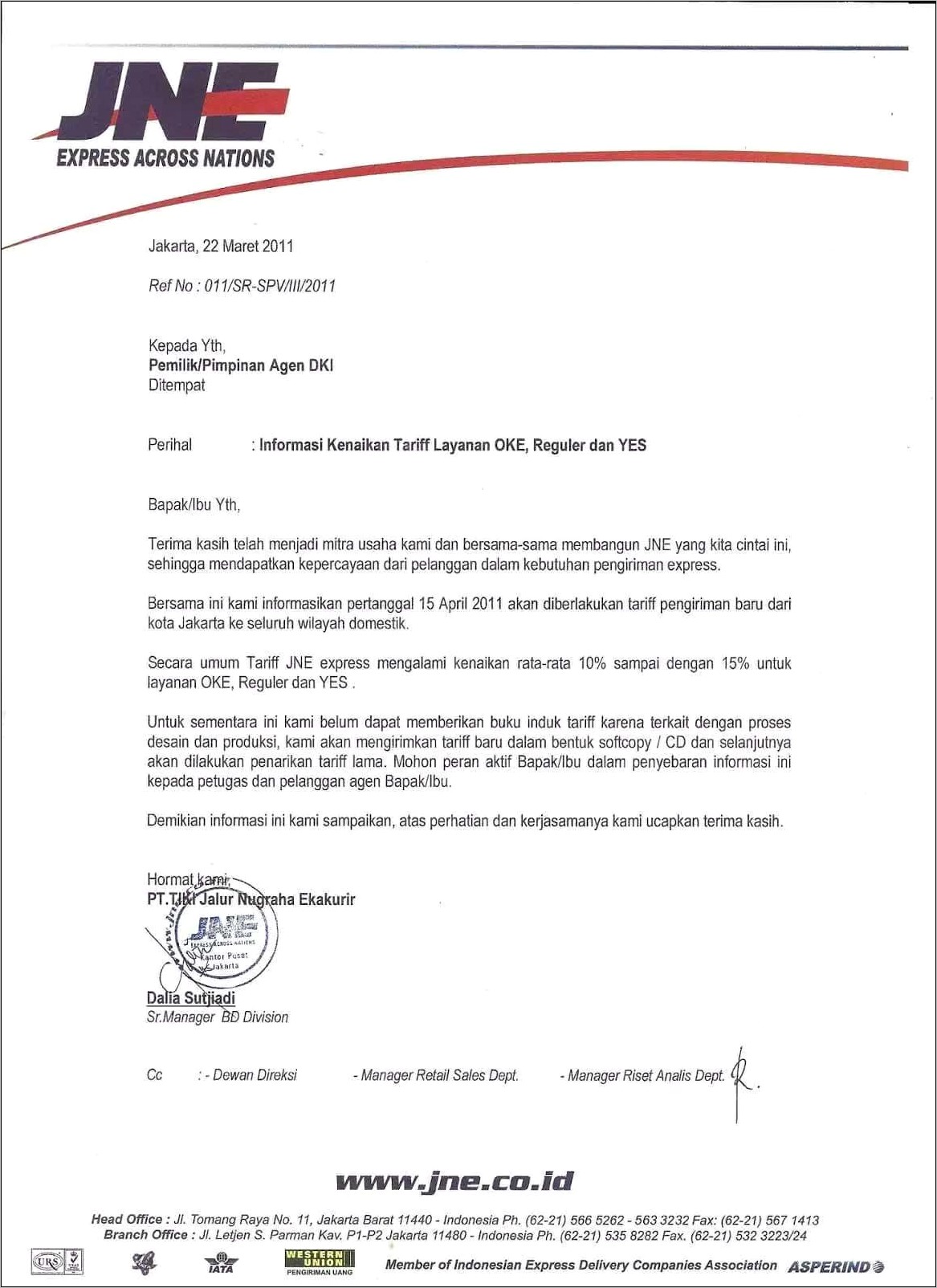 Contoh Surat Undangan Pembukaan Cabang Baru