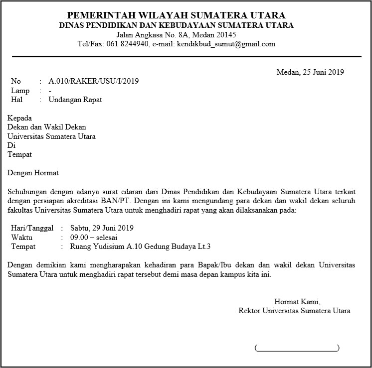 Contoh Surat Undangan Peresmian Kantor Baru Doc